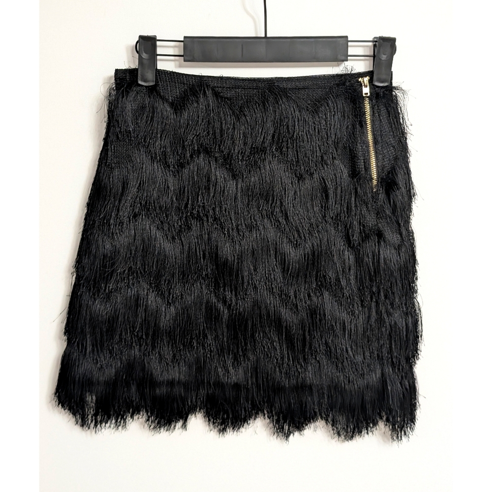 H&M Mini Skirt with Fringe Women's Size XS